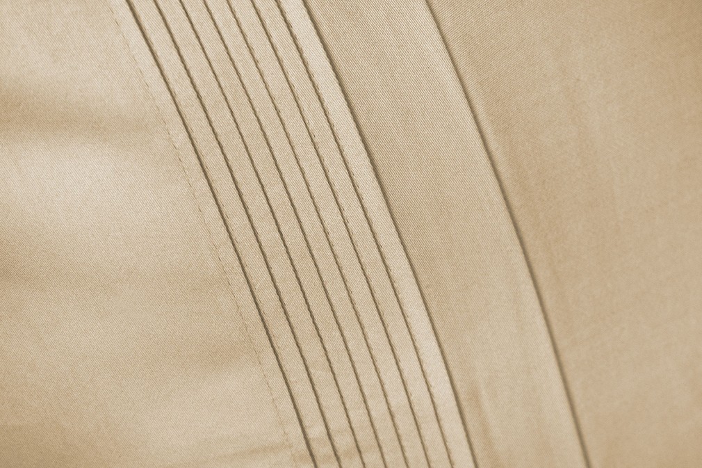 Комплект постільної білизни Issimo Home Toned Craft Satin Talisker Beige 300 TC євро