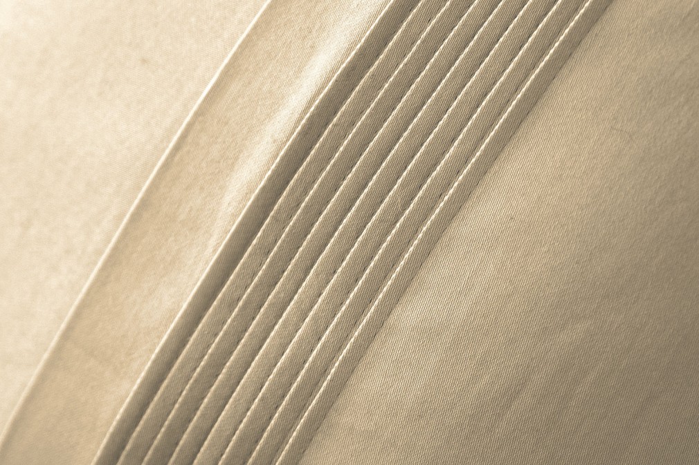 Комплект постільної білизни Issimo Home Toned Craft Satin Talisker Beige 300 TC євро