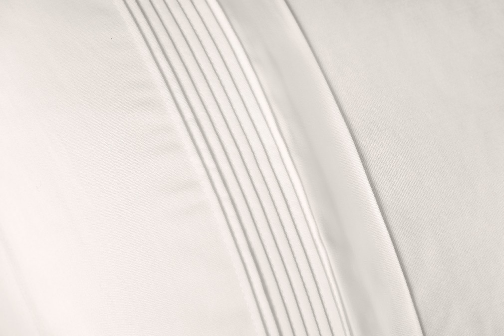 Комплект постільної білизни Issimo Home Toned Craft Satin Talisker Cream 300 TC євро