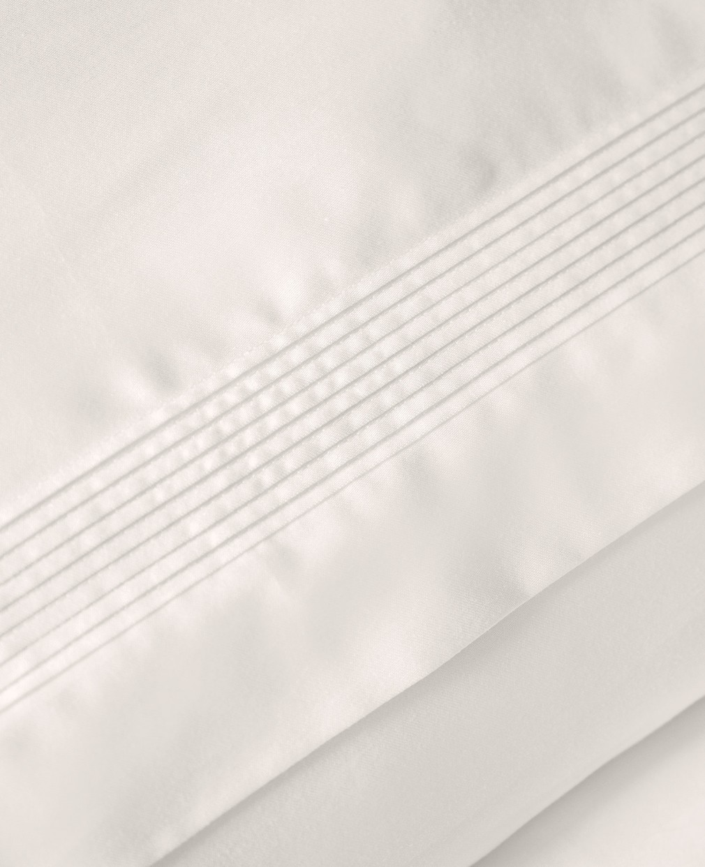 Комплект постільної білизни Issimo Home Toned Craft Satin Talisker Cream 300 TC євро