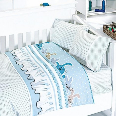 Дитячий комплект постільної білизни First Choice Baby Ginny Blue