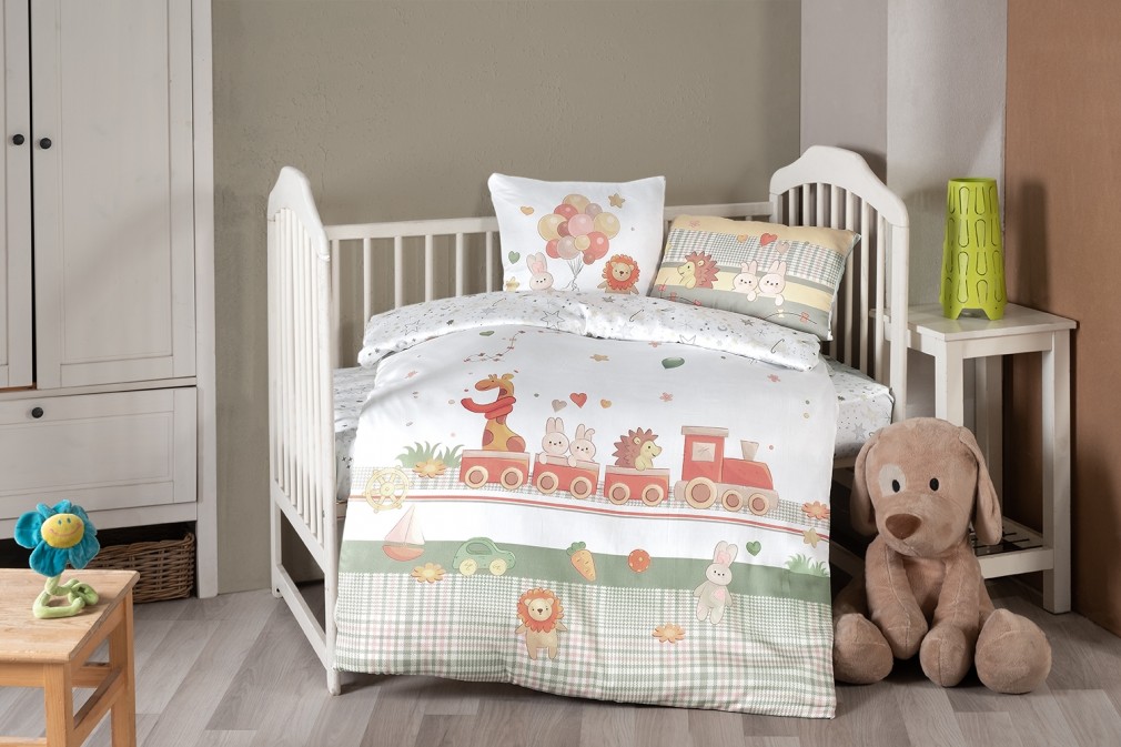 Дитячий комплект постільної білизни First Choice Baby Digital Satin Toys