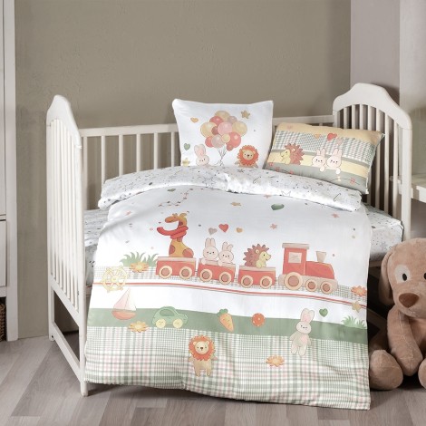 Дитячий комплект постільної білизни First Choice Baby Digital Satin Toys