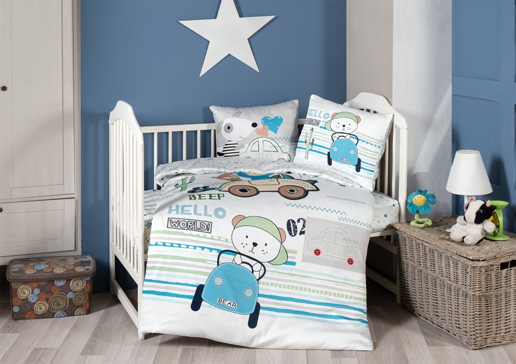 Дитячий комплект постільної білизни First Choice Baby Digital Satin Joyce
