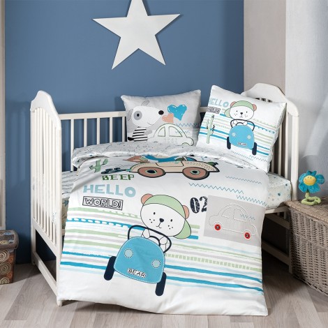 Дитячий комплект постільної білизни First Choice Baby Digital Satin Joyce