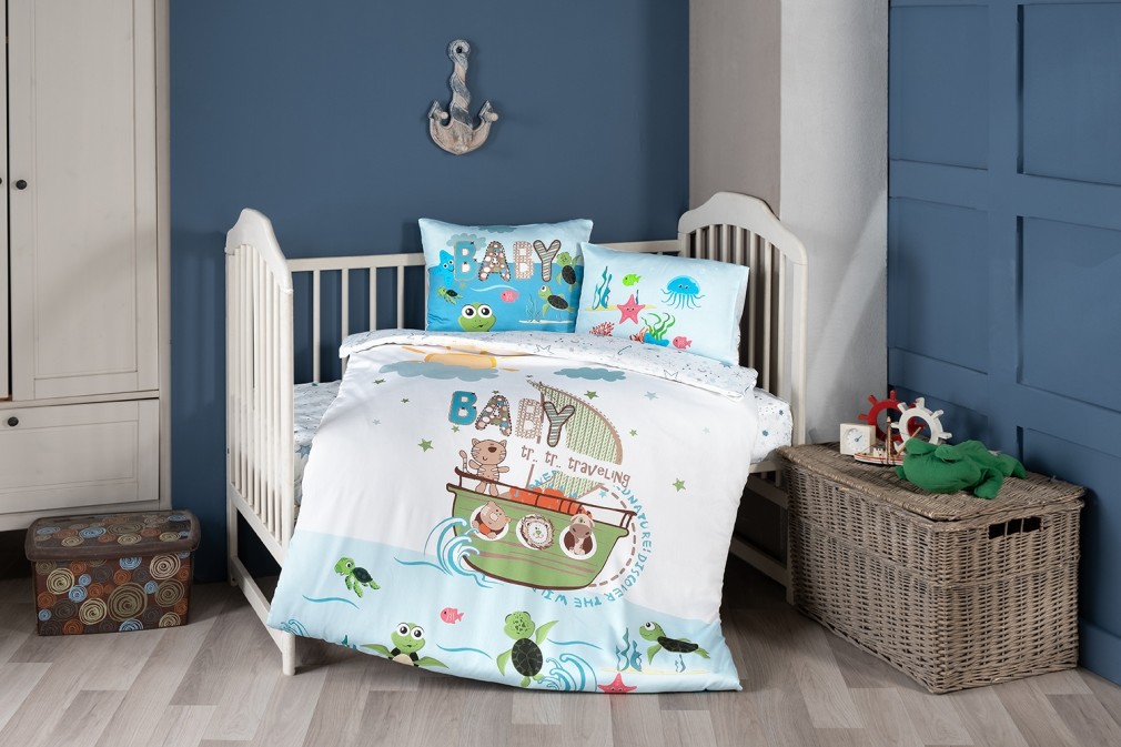 Дитячий комплект постільної білизни First Choice Baby Digital Satin Discover
