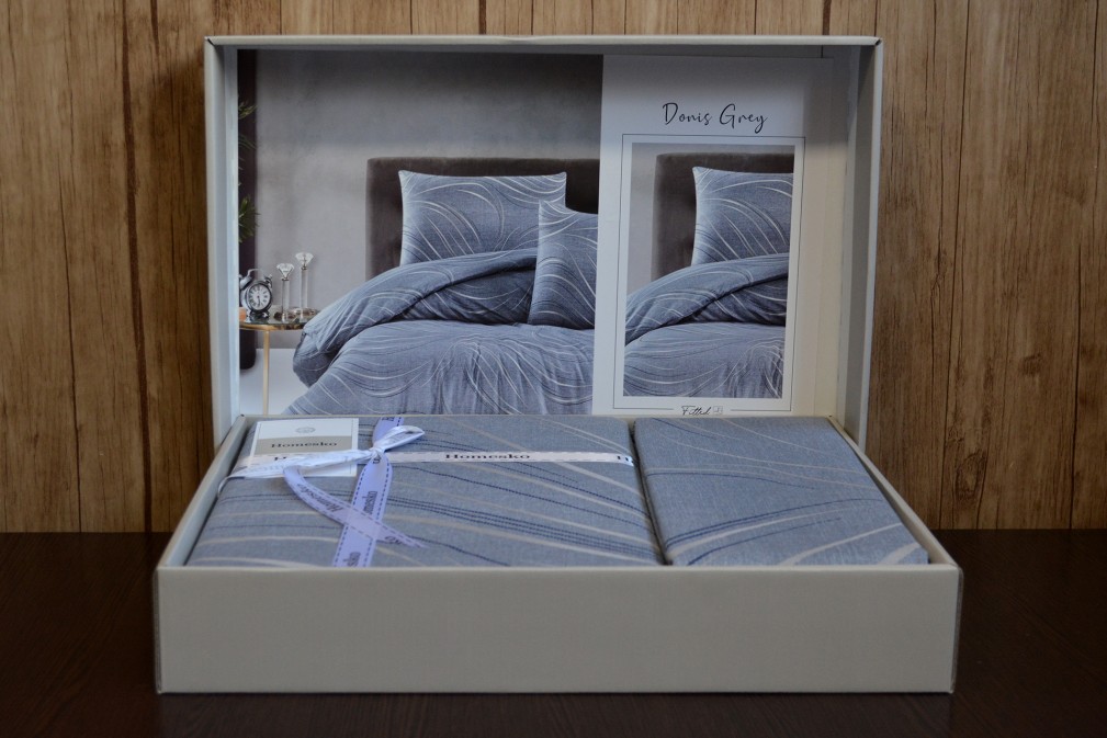 Комплект постільної білизни Cotton box Donis Grey