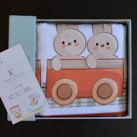 Дитячий комплект постільної білизни First Choice Baby Digital Satin Toys