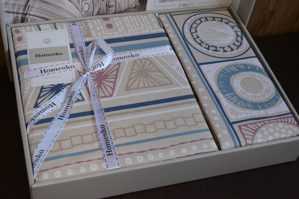 Комплект постільної білизни Cotton box Bohem Ekru 