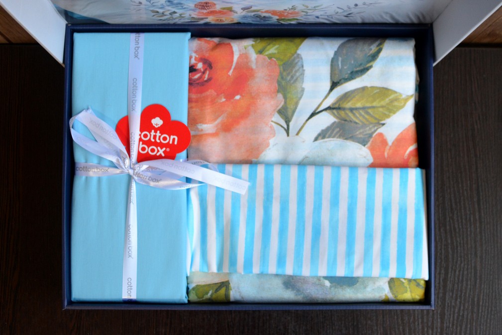 Комплект постільної білизни Cotton box Morgan mavi