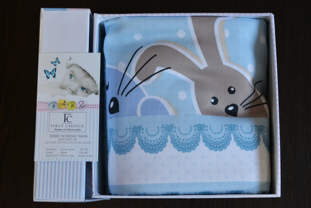 Дитячий комплект постільної білизни First Choice Baby Ginny Blue