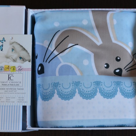 Дитячий комплект постільної білизни First Choice Baby Ginny Blue