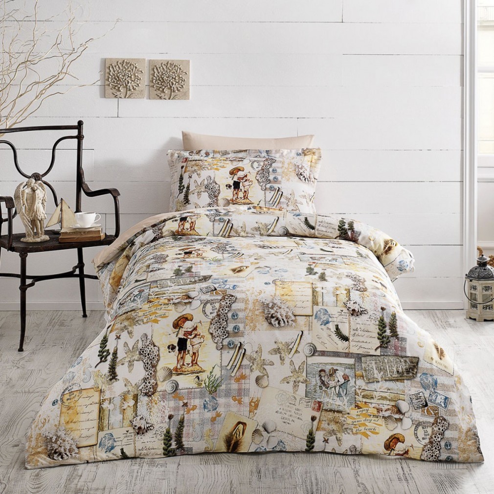 Комплект постільної білизни Tivolyo Home Seaside