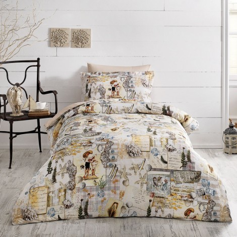Комплект постільної білизни Tivolyo Home Seaside