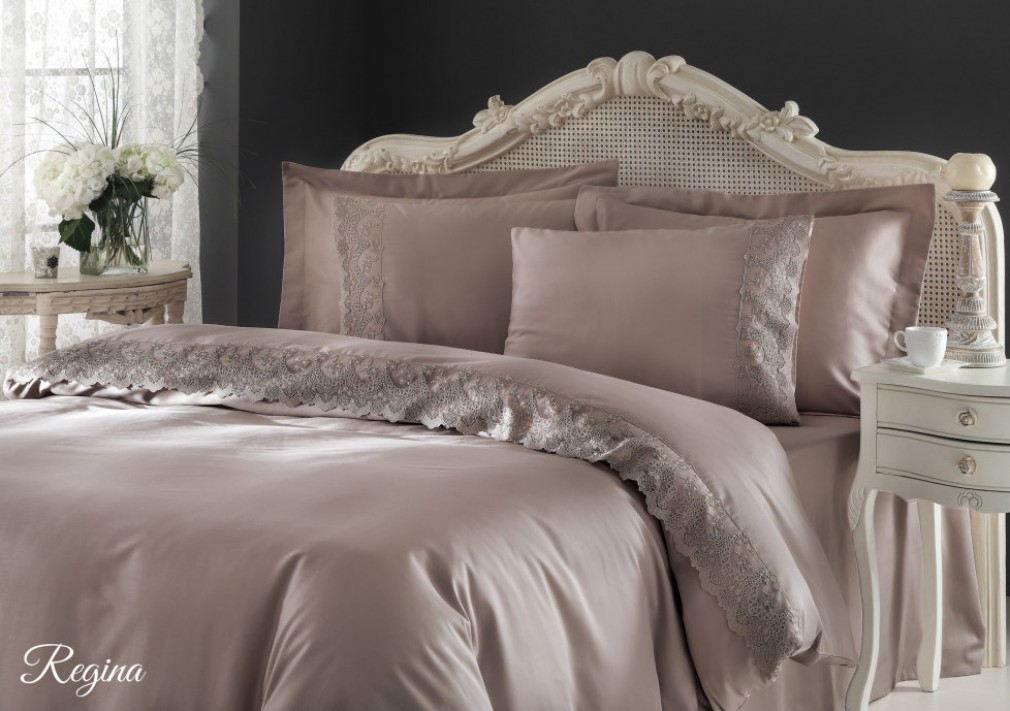 Комплект постільної білизни Regina Tivolyo Home kahve