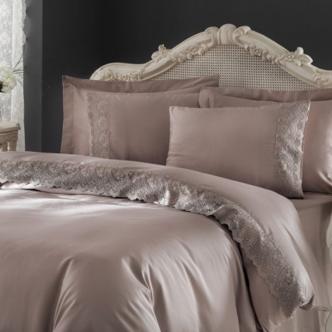 Комплект постільної білизни Regina Tivolyo Home kahve