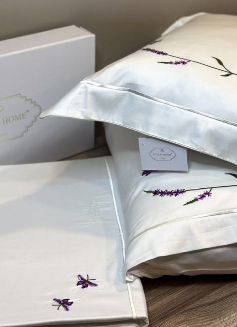 Комплект постільної білизни Tivolyo Home Lavander Garden