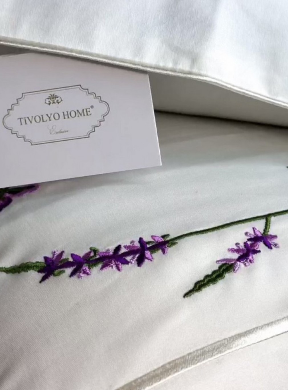 Комплект постільної білизни Tivolyo Home Lavander Garden