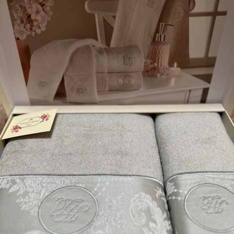 Набір рушників Tivolyo Home Grant mint 2 шт