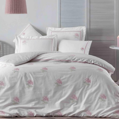 Комплект постільної білизни Tivolyo Home Ortanca pembe