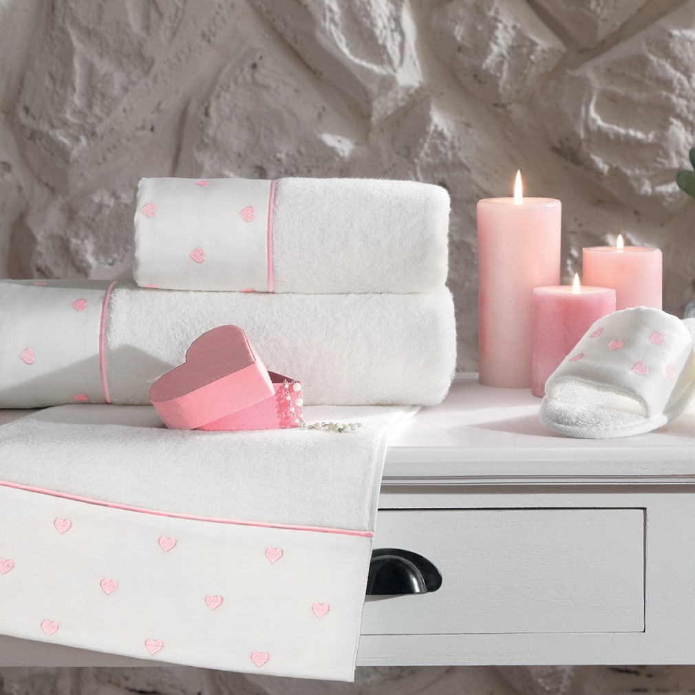 Набір рушників Tivolyo Home Tiamo 3 шт pudra