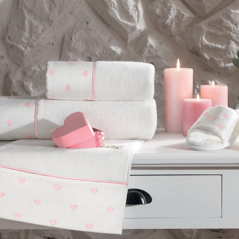 Набір рушників Tivolyo Home Tiamo 3 шт pudra