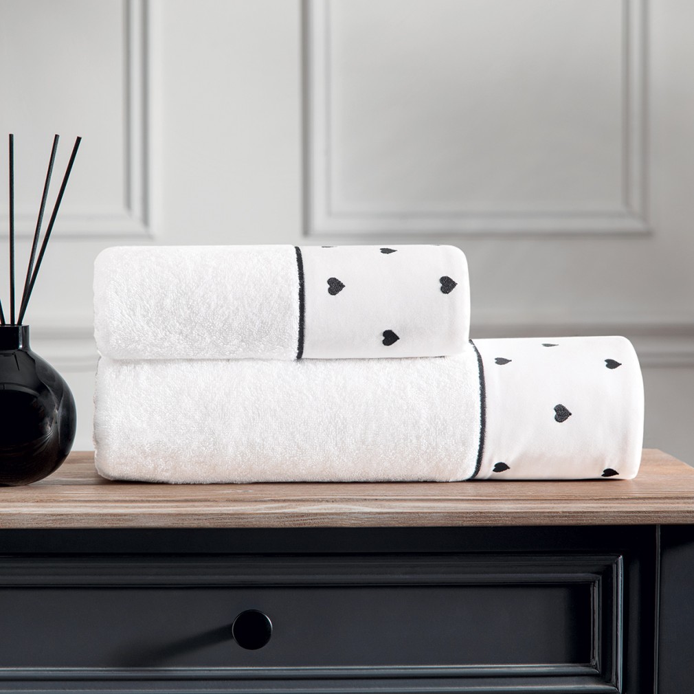 Набір рушників Tivolyo Home Tiamo 2 шт black