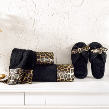 Набор полотенец Tivolyo Home Leopard black 3 шт 