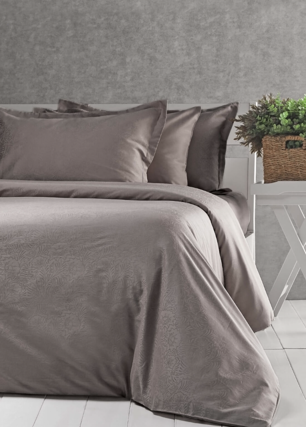 Комплект постільної білизни Pavia Marca dark bej