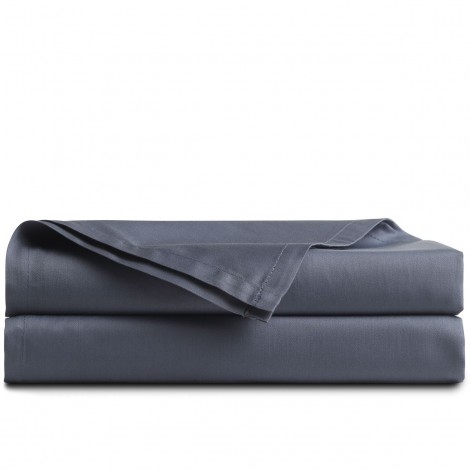Простирадло сатинове 240x260 Pavia Saten indigo (100% бавовна)