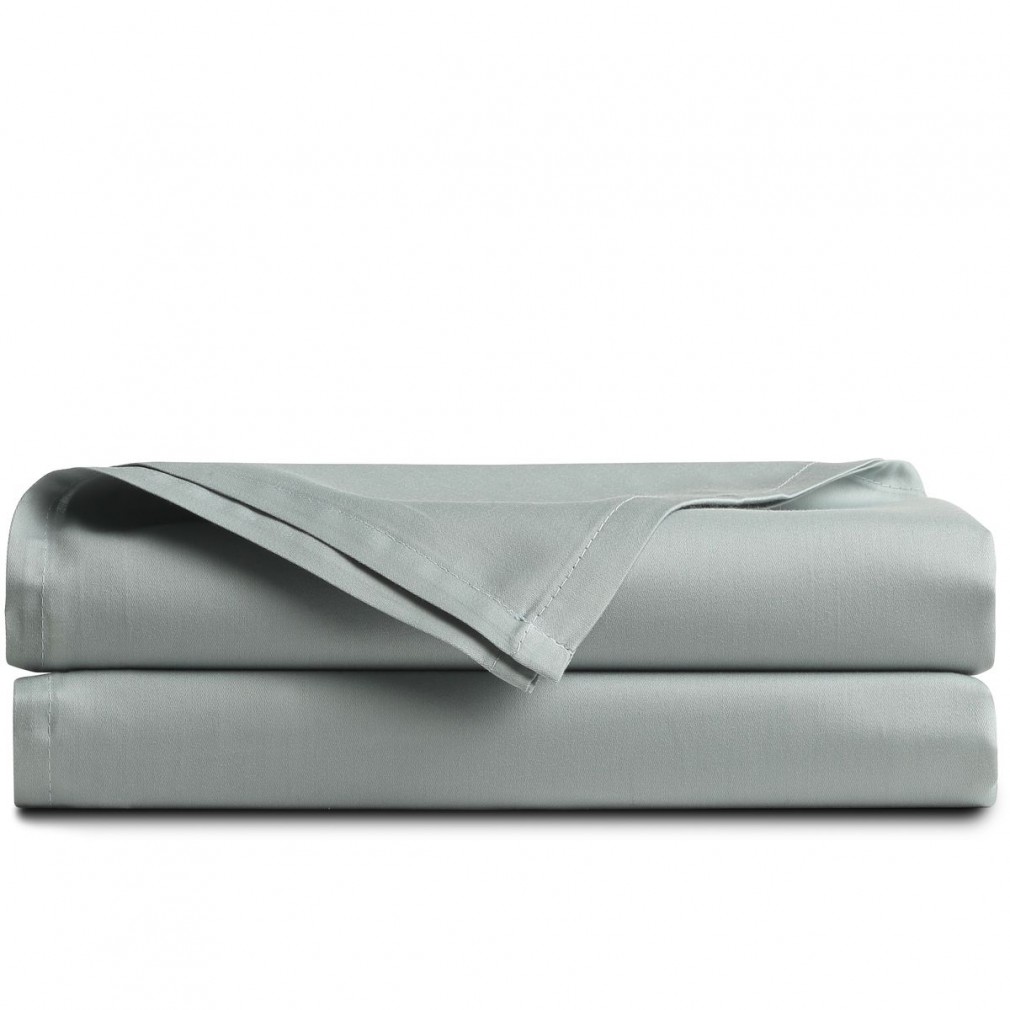 Простирадло сатинове 240x260 Pavia Saten mint (100% бавовна)