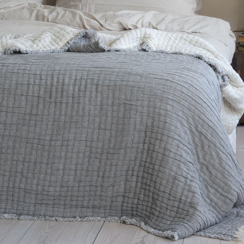 Покривало муслінове 170х230 La Modno Fancy Gray
