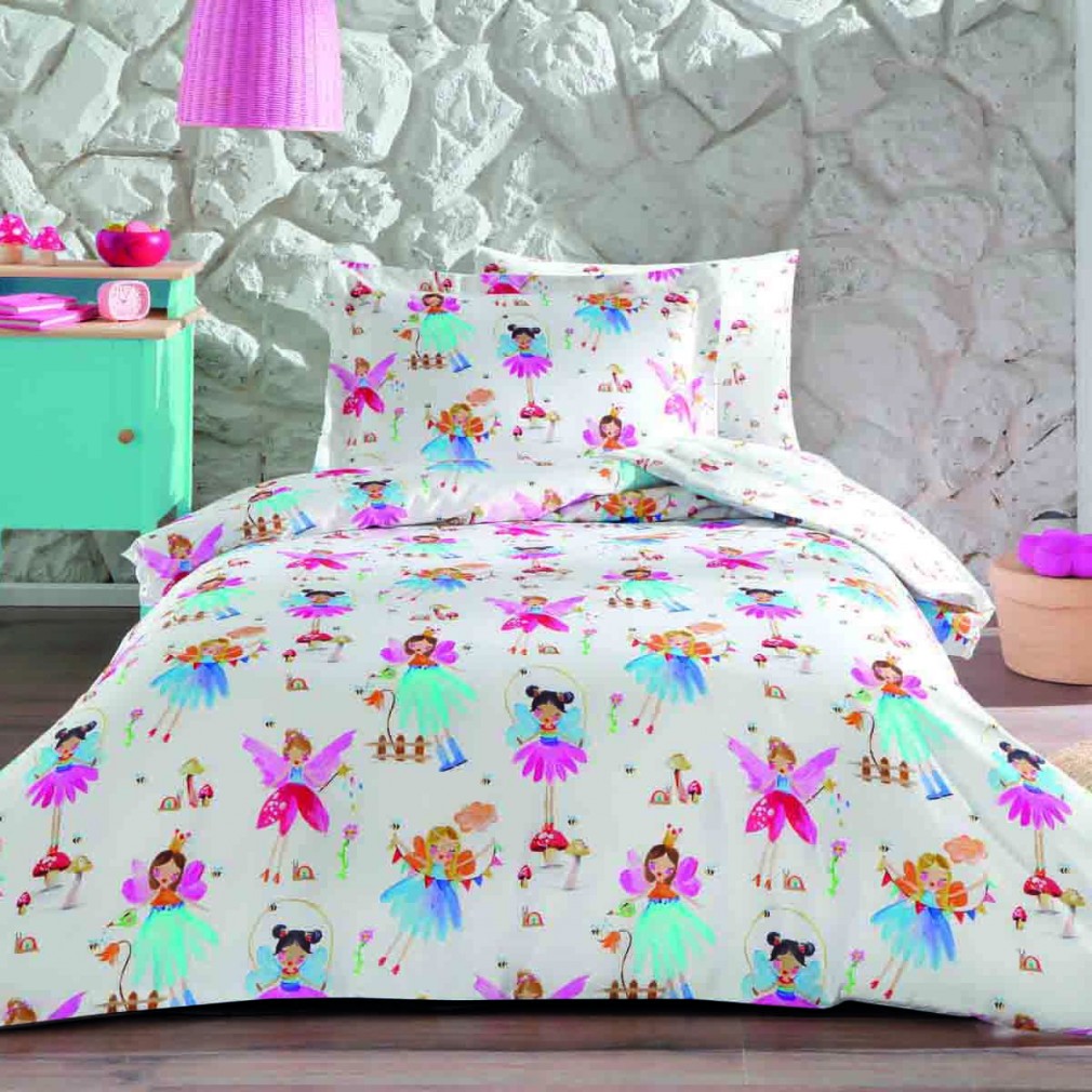 Комплект постільної білизни Tivolyo Home Barbie Girls