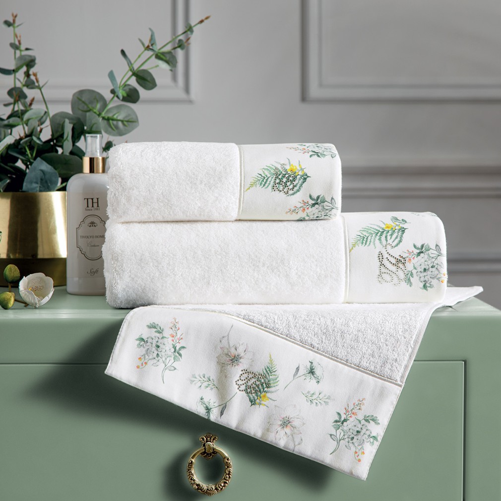 Набір кухонних рушників Tivolyo Home Fleurs 3 шт