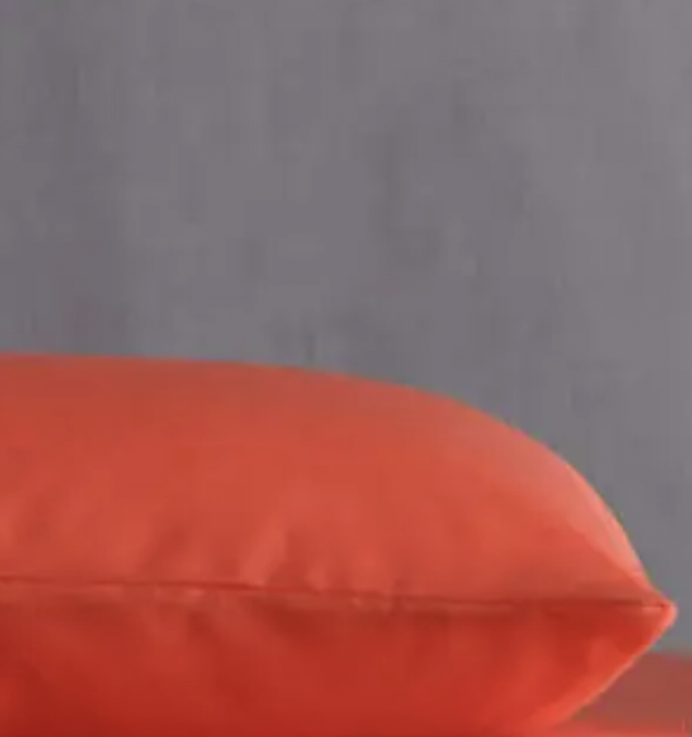 Наволочка сатинова 50x70 - 2 шт. Pavia Saten coral коралова
