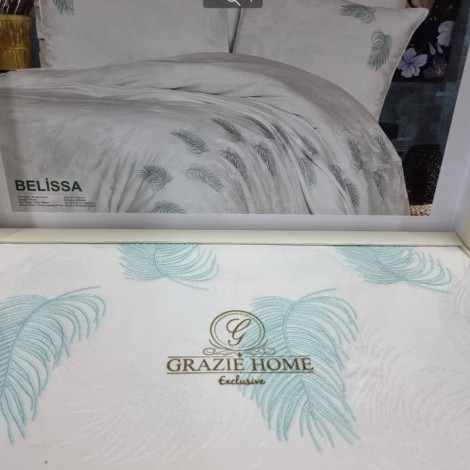 Комплект постільної білизни Grazie Home Belissa м'ятний