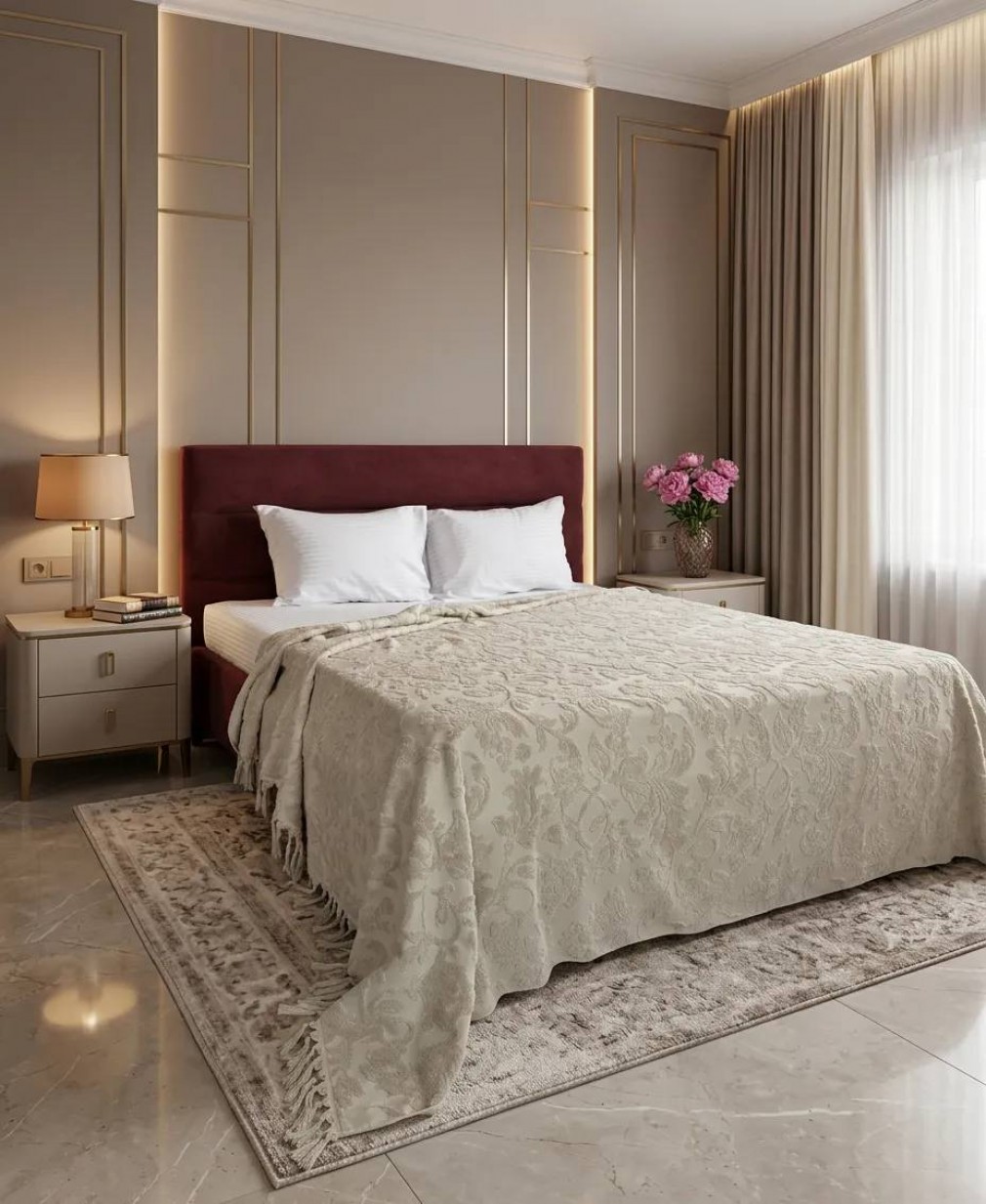 Плед Sanda Maison D’or  бежевий