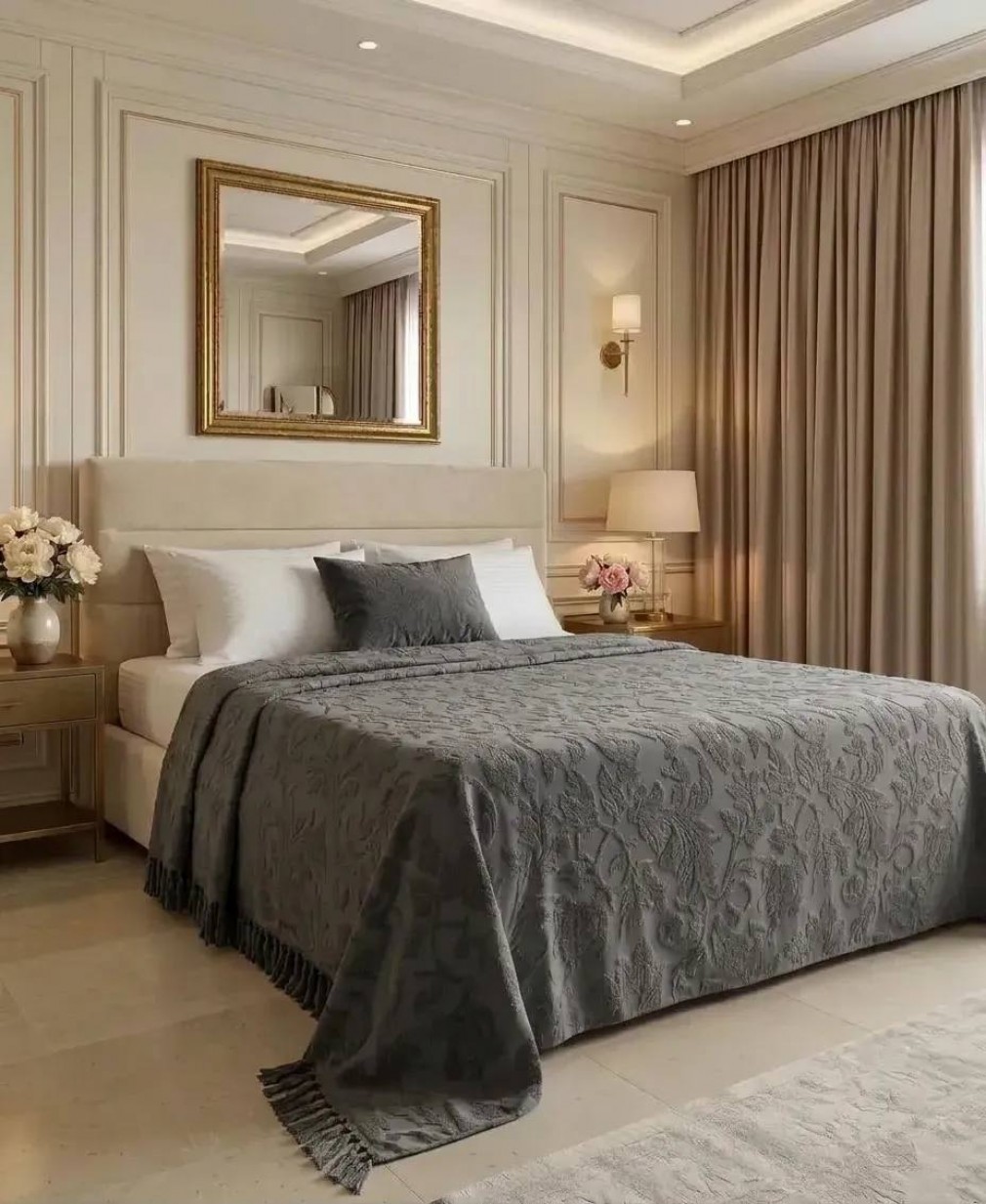 Плед Sanda Maison D’or антрацит