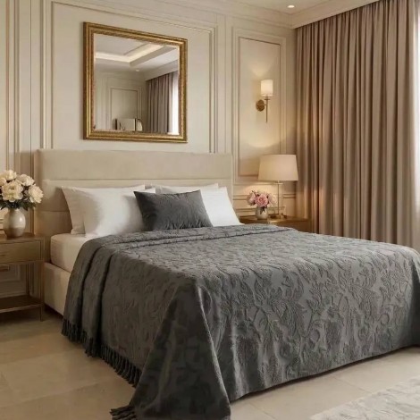 Плед Sanda Maison D’or антрацит