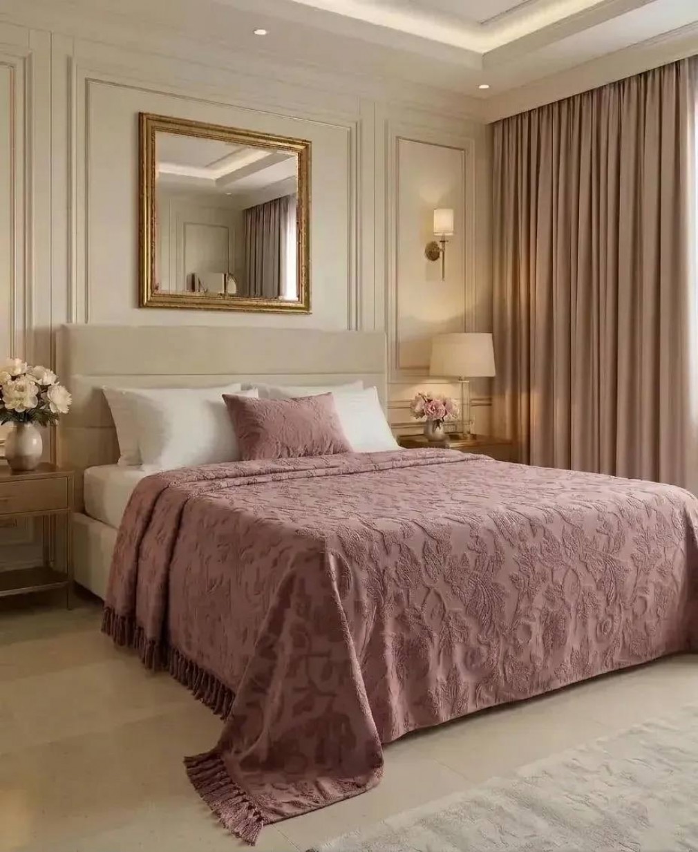 Плед Sanda Maison D’or бузковий