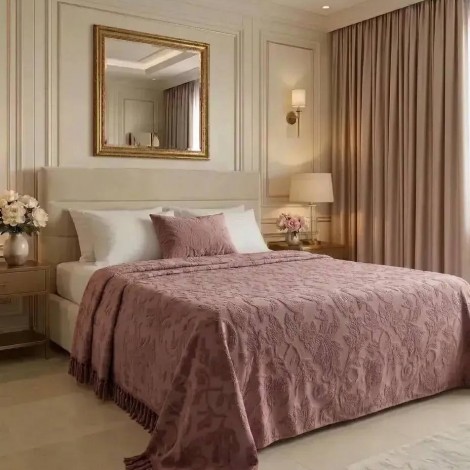 Плед Sanda Maison D’or бузковий