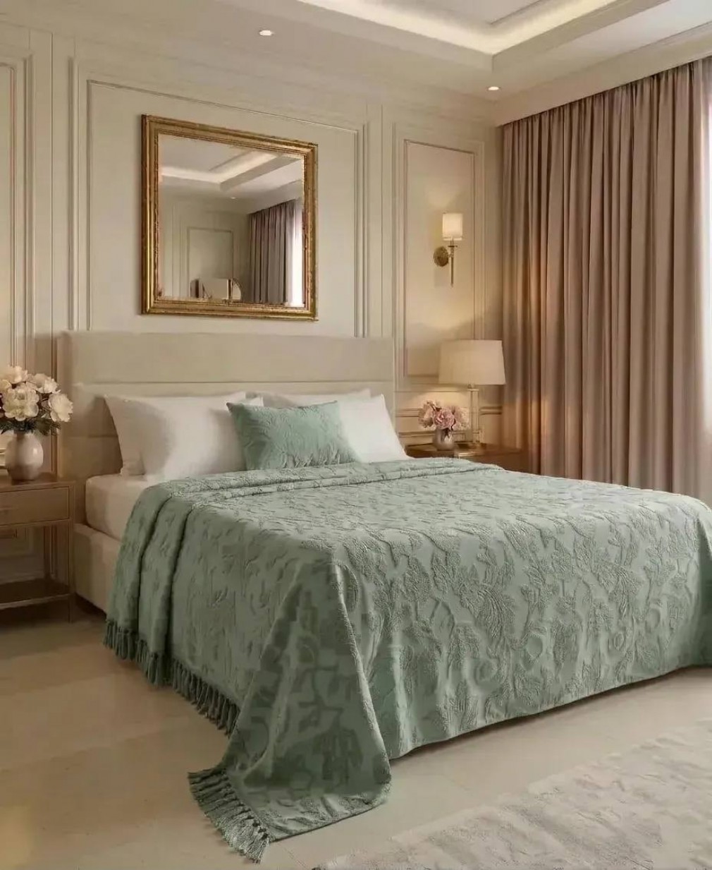 Плед Sanda Maison D’or мятний
