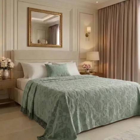 Плед Sanda Maison D’or мятний