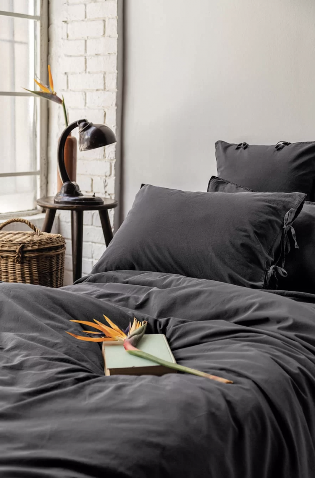 Комплект постільної білизни Issimo Home Savanna Blacky євро