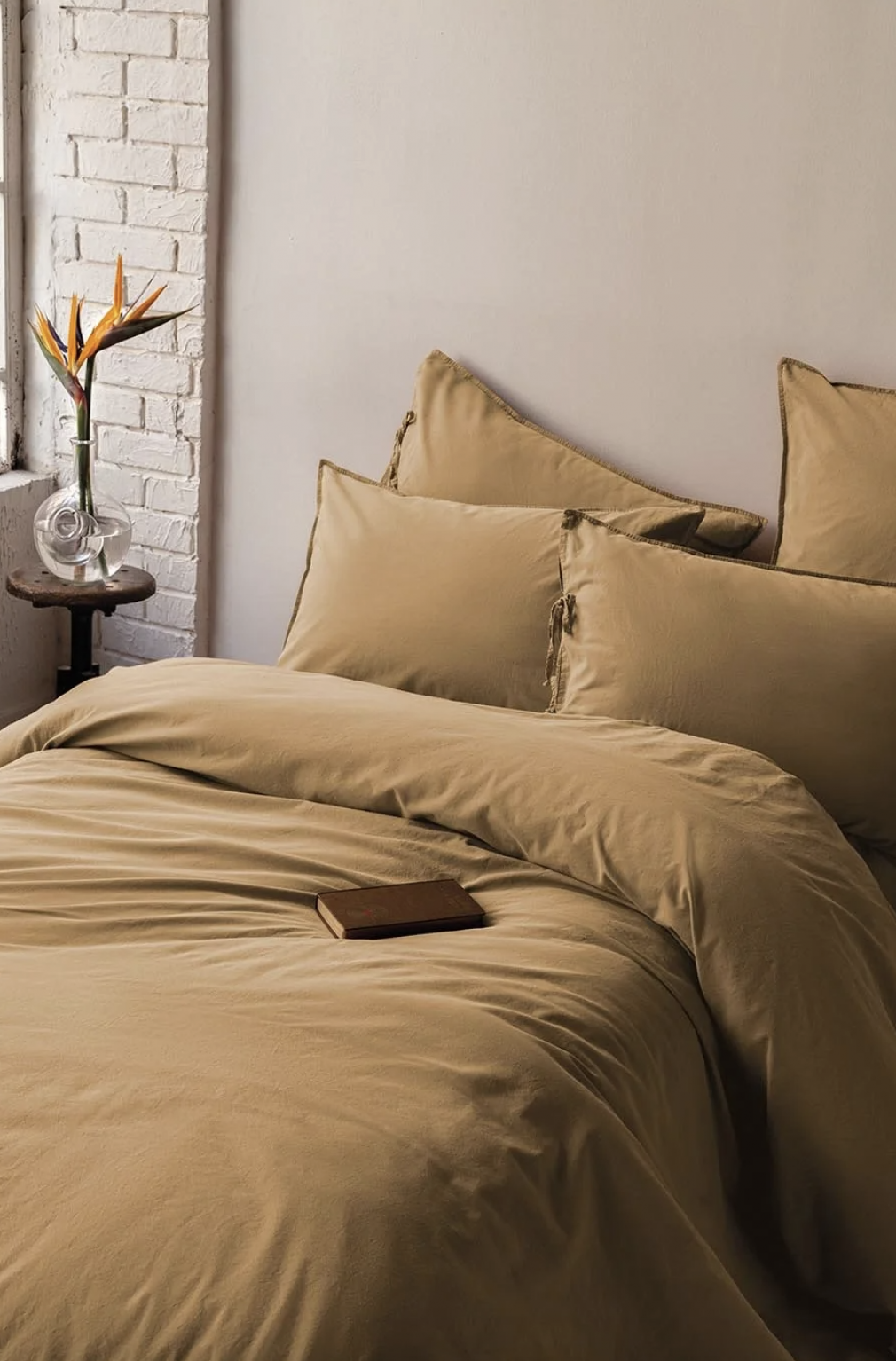 Комплект постільної білизни Issimo Home Savanna Brown євро