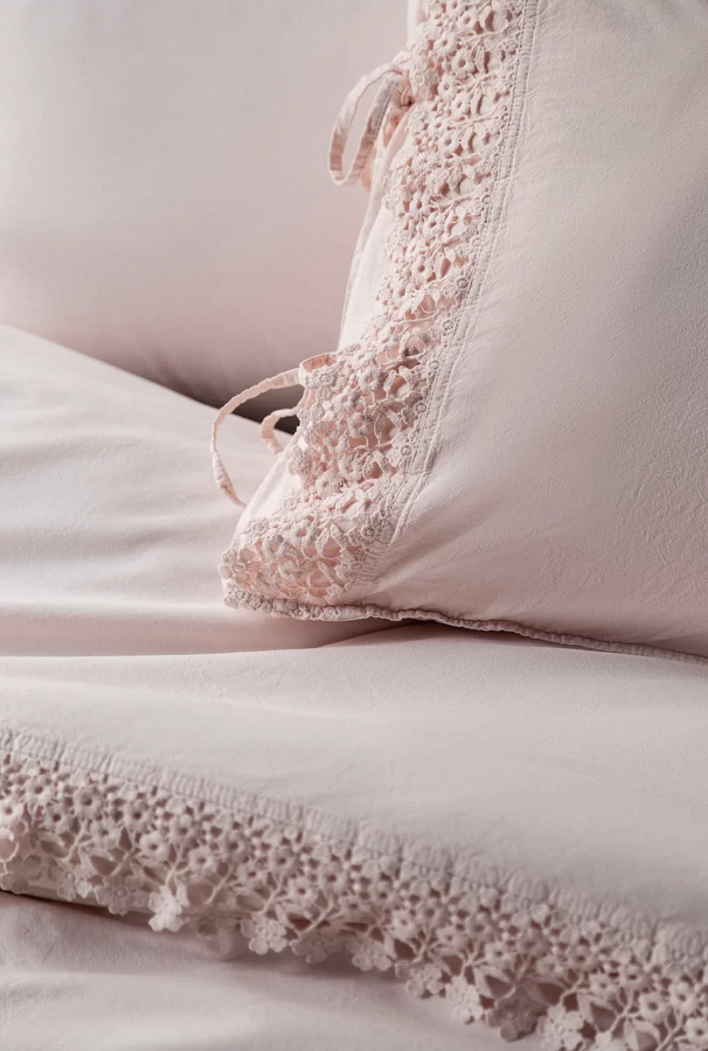 Комплект постільної білизни Issimo Home Daisy Pink євро