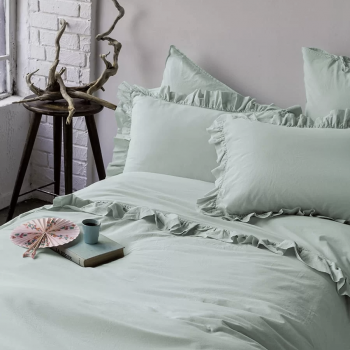 Комплект постільної білизни Issimo Home Frill mint