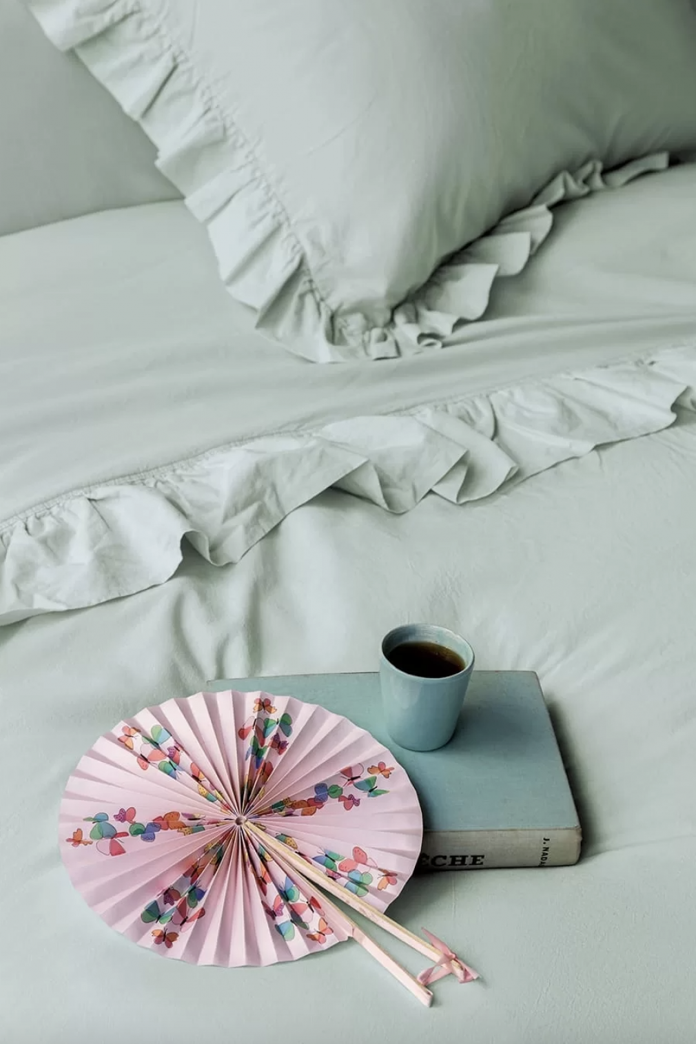 Комплект постільної білизни Issimo Home Frill mint