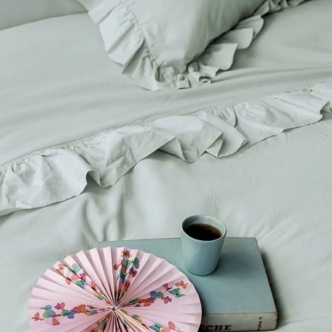 Комплект постільної білизни Issimo Home Frill mint