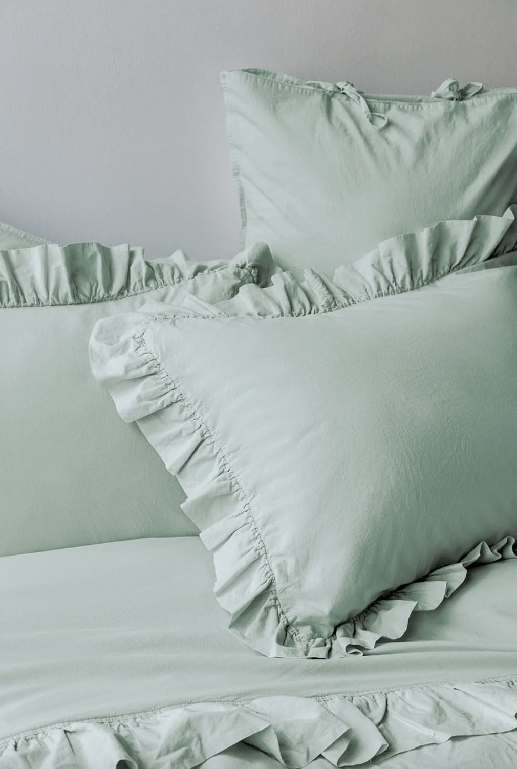 Комплект постільної білизни Issimo Home Frill mint
